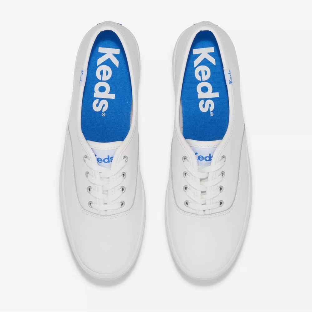 Keds The Platform Leather Lace Up Size 7.5 NWOT